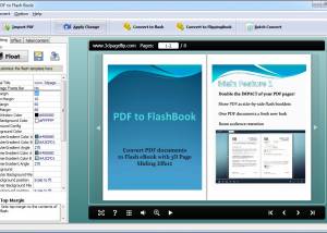 TKSOFT Free PDF to Flash Book Converter screenshot