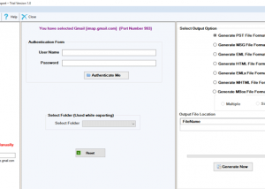 ToolsGround Email Backup Expert screenshot