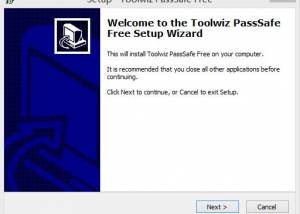 Toolwiz Password Safe screenshot