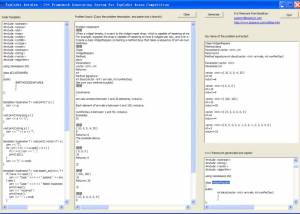 software - Topcoder AutoGen for Arena C++ 1.0 screenshot