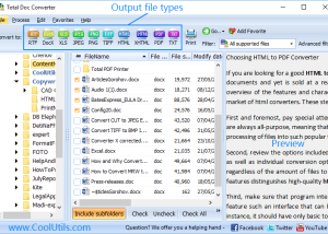 software - Total Doc Converter 5.1.0.341 screenshot