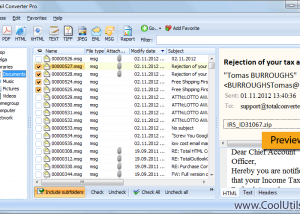 Total Mail Converter Pro screenshot