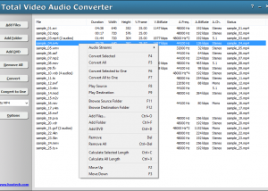 Total Video Audio Converter screenshot