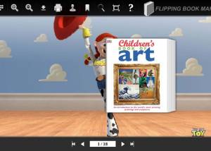 Toy Story Theme for PDF to Flipping Book screenshot