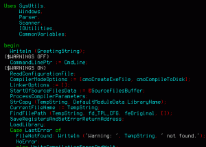 TPC32 Compiler Source Code screenshot