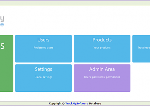 TrackMySoftware screenshot