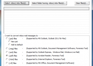 software - Transfer Mail from Eudora to Thunderbird 3.1.9 screenshot