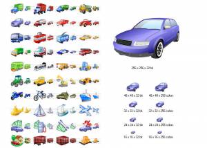 Transport Icon Set screenshot