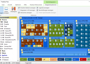 software - TreeSize Free 4.1.2 screenshot