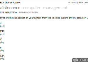 software - Treexy Driver Fusion 12.1 screenshot