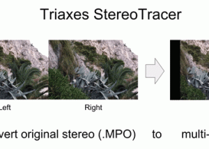 Triaxes StereoTracer screenshot