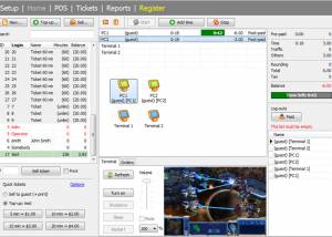 software - TrueCafe. Internet cafe software 6.1 screenshot