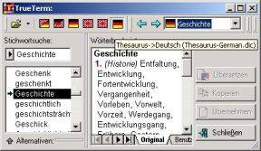 software - TrueTerm English Dictionaries Bundle 5.5 screenshot