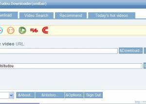 software - Tudou Downloader(xmlbar) 8.5 screenshot