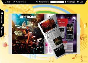 Tune Theme for PDF to Flipping Book screenshot