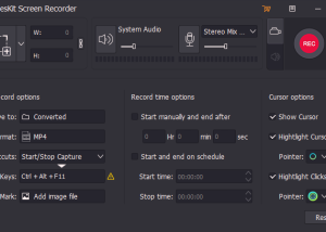 TunesKit Screen Recorder for Windows screenshot