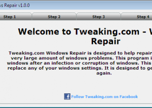 Full Tweaking.com - Windows Repair screenshot