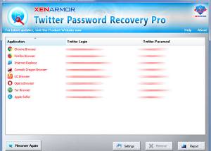 Twitter Password Recovery Pro 2020 screenshot