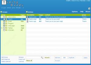 software - Typing Buddy 1.6 screenshot