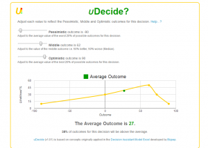 uDecide screenshot