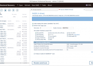software - UFS Explorer Professional Recovery (Win) 7.12 screenshot