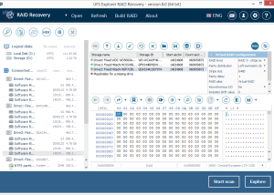 software - UFS Explorer RAID Recovery 10.5 screenshot