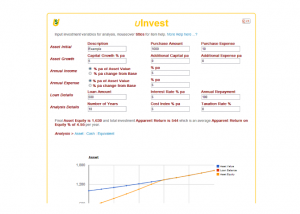 software - uInvest 1.0.2 screenshot