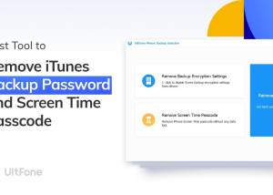 software - UltFone iPhone Backup Unlocker Windows 5.2.13 screenshot
