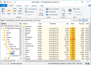 UltimateZip screenshot