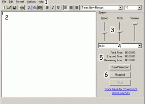 software - Ultra Hal Text-to-Speech Reader 1.0.5 screenshot