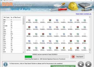 Undelete Software screenshot