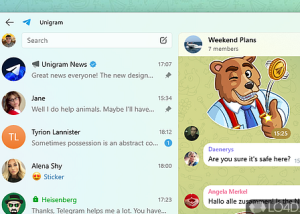 software - Unigram 10.15.3 screenshot