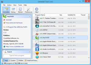 software - Uninstall Tool 3.8.1 Build 5740 screenshot