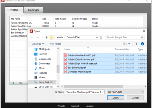 UniPDF PDF to RTF Converter screenshot