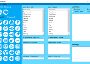 software - Unit Converter Advance 1.0 screenshot