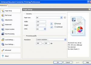 software - Universal Document Converter 6.8 screenshot