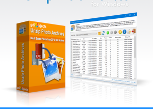 Unzip Photo Archives screenshot