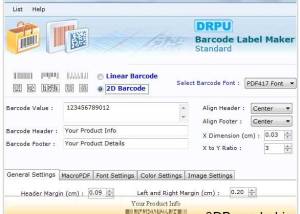 software - UPCA Barcode Font Generator 8.3.0.1 screenshot