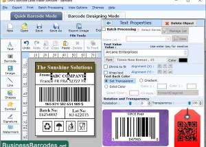 software - UPCA Label Barcode Software 6.7.8.0 screenshot