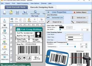 UPCE Barcode Label Software screenshot