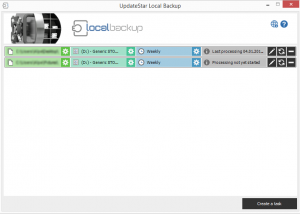 software - UpdateStar Local Backup 4 screenshot