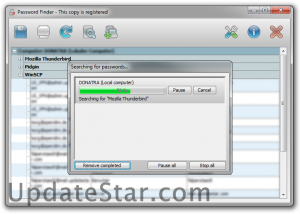 software - UpdateStar Password Finder 8 screenshot