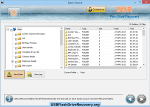 USB Flash Drive Data Recovery screenshot