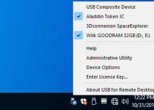 software - USB for Remote Desktop 6.2.8 screenshot