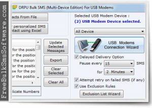 software - USB Modem Bulk SMS 8.2.1.0 screenshot