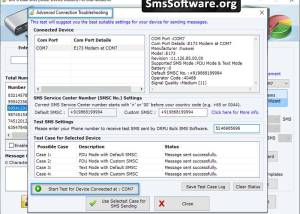 USB Modem Bulk Text SMS screenshot