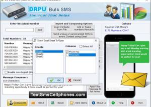 software - USB Modem Text SMS Software 2.5.3.2 screenshot