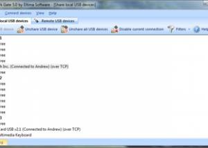 software - USB over IP Connector 5.0 screenshot