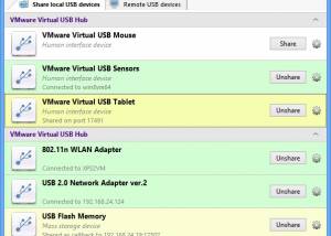 software - USB over IP Connector 6.2 screenshot