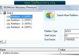 software - USB Recovery Software 5.8.4.1 screenshot